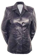 Style A1 Leather Blazer