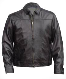 99 Mens Leather Waist Jacket Made in the USA