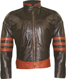Our Version of the Woverine movie Theme leather jacket