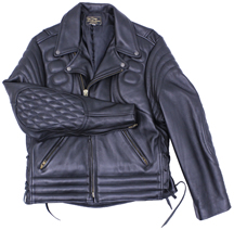 102X Padded Leather Jacket
